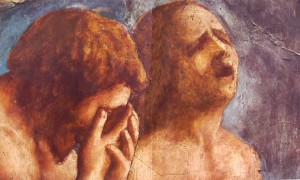 Masaccio: Cappella Brancacci - La cacciata dall'Eden